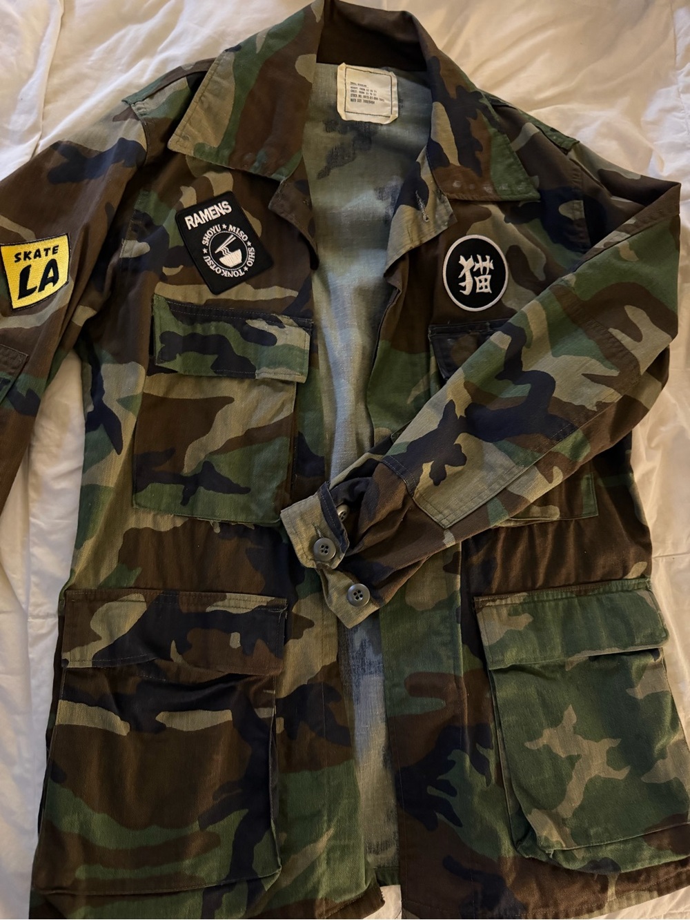 Vintage LA Camo Jacket- Unisex
